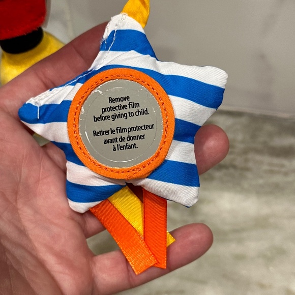 Disney Baby Classic MICKEY MOUSE On the Go Activity Toy TEETHER Plush - Picture 7 of 9